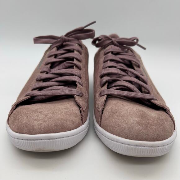 Puma Vikky Suede Shoes Women's 8 Purple Athletic Soccer Sneakers 370202-01 - Picture 3 of 8
